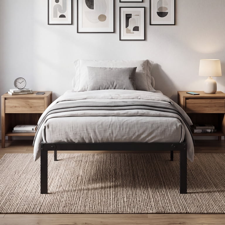 ZUNMOS Queen Metal Platform Bed, 1200 Lbs Capacity photo 8