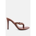 thumbnail image 6 of Melodrama Stiletto Heel Braided Thong Sandals, 6 of 10