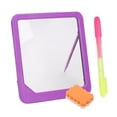 thumbnail image 2 of Tableta de dibujo, tablero de escritura, juguetes LED, juguetes científicos y educativos, juguetes sensoriales para niños Violeta, 2 of 8