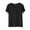 Black-camisetas para mujer de algodon, variant on Aboser Women's Ultra Soft T-Shirt Casual Button Down Basic Tees Cozy Modal T Shirts Short Sleeve Summer Tops Solid Color Lounge Shirt Loose Fits V Neck Tshirts