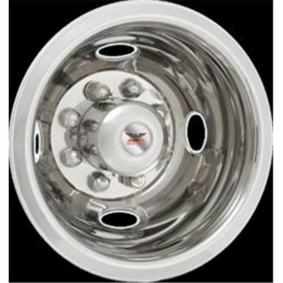 Phoenix USA PHOGDG01R 16 in. 8 Lug 4 Hand Hole Dual Wheel Dotliner Simulator Rear Set for 2001-2007 Chevy, GMC C & K3500