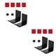 thumbnail image 3 of Soporte de almacenamiento para auriculares Monstrate Negro 2 piezas, 3 of 6