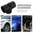 thumbnail image 3 of unbranded Conector De Conducto En T Para Calentador De Estacionamiento Con Material Resistente Al Calor En Color Negro, 3 of 8