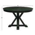 thumbnail image 2 of Steve Silver Rylie Dining Table, Black Finish, 2 of 10