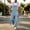 Sky Blue, variant on Cargo Jean Overalls for Men Wide Leg Bib Utility Stretchy Denim Jumpsuit Overall Loose 90s Trendy Muti Pocket Blue