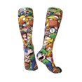thumbnail image 2 of Sigee Mario Aa for Socks for Men Women Gifts for Him Boyfriend Teenage Boys Stocking Stuffers One Size, 2 of 7