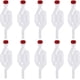 thumbnail image 1 of Kit de esclusa de aire para cubo de vino de fermentación, tapón de válvula de escape transparente en forma de S para elaborar cerveza W, 1 of 5