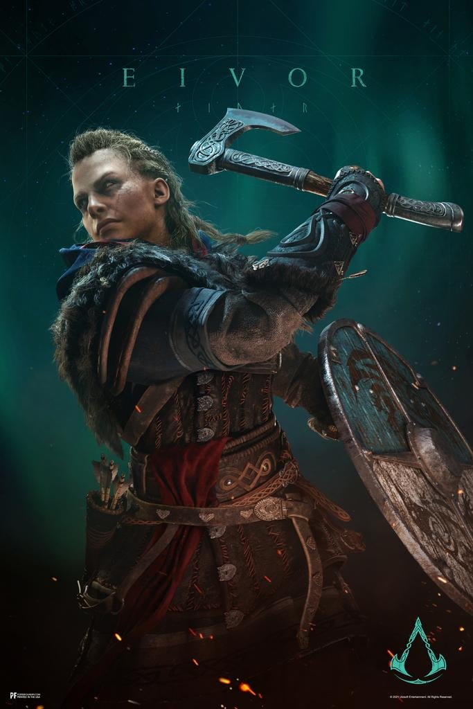 Assassins Creed Valhalla Merchandise Eivor Varinsdottir Runes Female