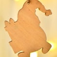 thumbnail image 4 of Weihnachtsschmuck, Weihnachtsbaum-Holz-Anhänger-Dekoration Zhivalor CWY-0609, 4 of 5