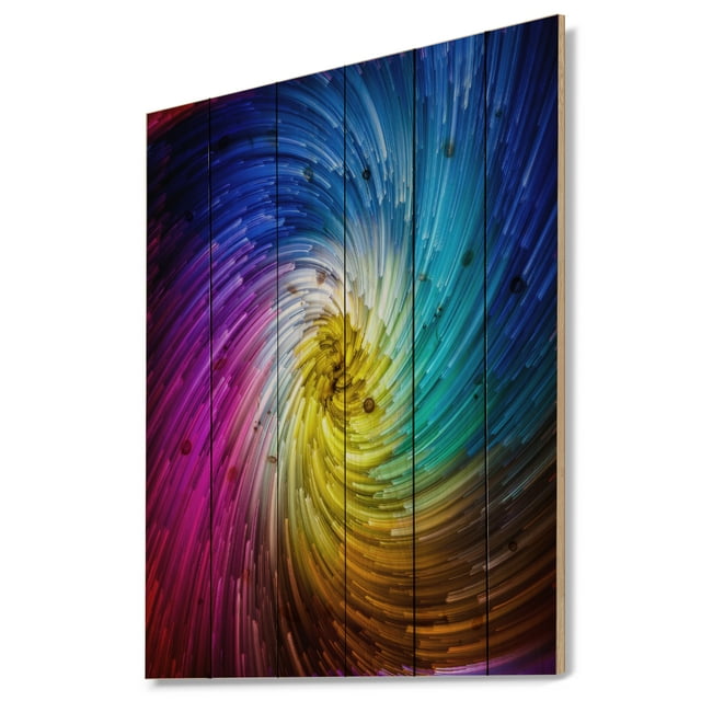 Design Art - Unfolding of Vibrant Vortex