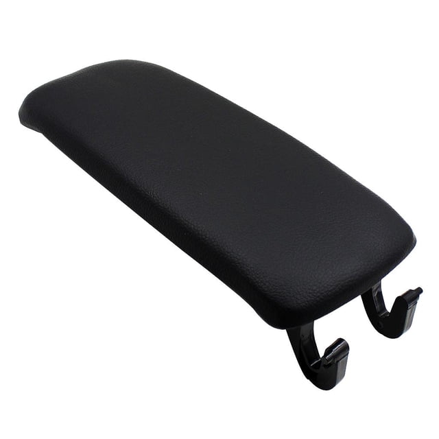 Vehicle Armrest Center Console Lid Protector Cover for A4 B6 -08 Black