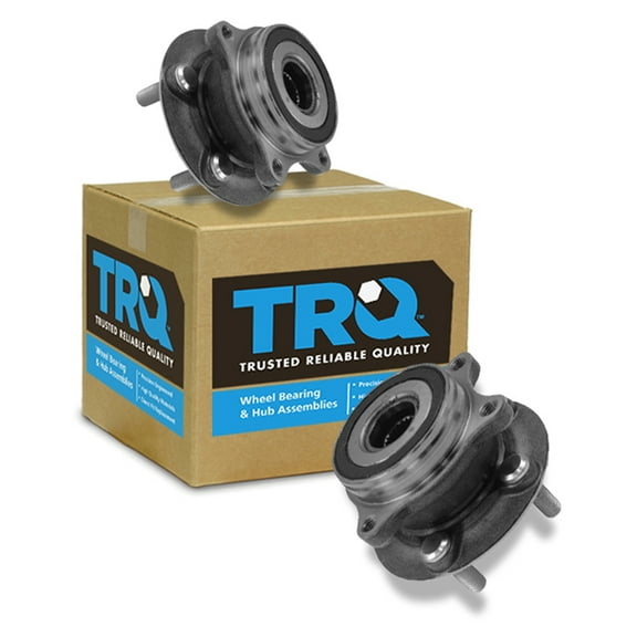 TRQ Wheel Bearing & Hub Assembly Front LH RH Pair for Toyota Prius Lexus CT200h BHA53776 Fits select: 2012-2015 TOYOTA PRIUS PLUG-IN