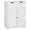 White, variant on kleankin Freestanding Bathroom Cabinet with 2 Drawers and Adjustable Shelf