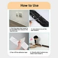 thumbnail image 4 of Peel and Stick Waterproof Border Wall Decor Removable Self Adhesive PVC Vintage Tiles Sticker Wallpaper for Kitchen Bathroom Mirror, 4"x394", 4 of 10