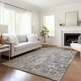 thumbnail image 6 of Addison Rugs Mayfield Washable Traditional Tribal Medallion Mocha Rectangle Rug, 10' x 14', 6 of 6