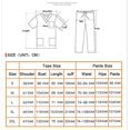 thumbnail image 3 of Ropa de trabajo unisex con cuello en V Trajes médicos Ropa Scrubs Tops Pantalones, 3 of 3