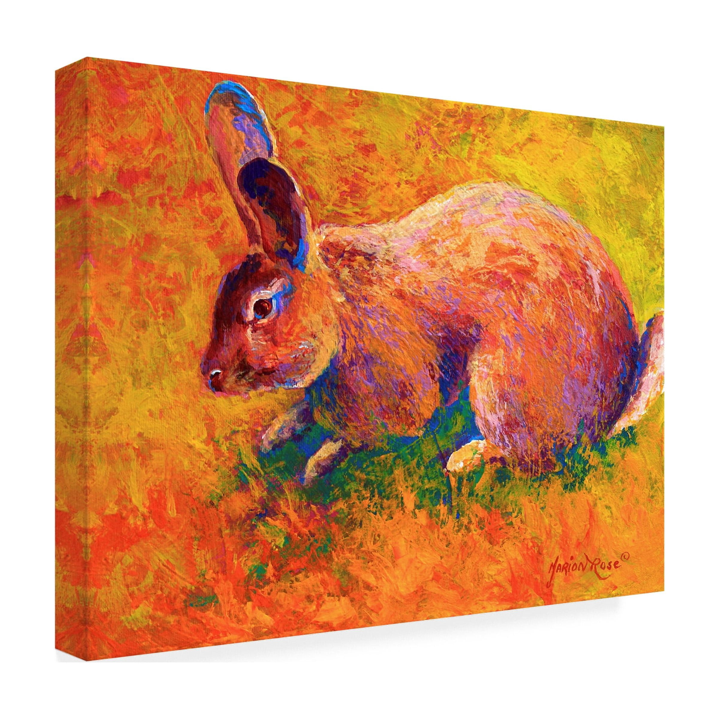 Marion Rose 'Rabbit 1' Canvas Art