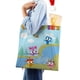 thumbnail image 4 of Adventure with The Choopies Bolso de tela con estampado de lienzo para mujer, bolsa de compras reutilizable y estética, con cremallera interior, regalo para mujer,38*45cm., 4 of 6