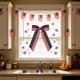 thumbnail image 4 of Independence Day Wreath Bows Decoration Ribbon Bows For Door Window Wall 4th Of July Memorial Day Party Decor, 4 of 6