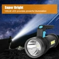 thumbnail image 2 of Super Bright LED Searchlight Portable Rechargeable Spotlight Handheld Flashlight, 2 of 11