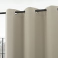 thumbnail image 2 of No. 918 Billie Noise Reducing Grommet Room Divider Curtain Panel 15x9ft in Stone, 2 of 3