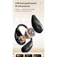 thumbnail image 6 of LAATIKUI Bluetooth headphones M95 earphones without ear-mounting ear type high sound quality long battery life Black, 6 of 21