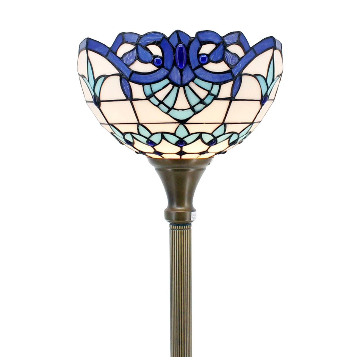 Tiffany Floor Lamp LED Torchiere Uplight 66