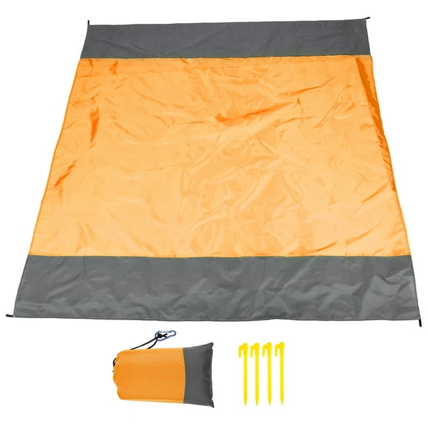 KAKOWELY 1 juego de manta de picnic plegable grande para playa, alfombra de picnic, alfombra plegable para acampar