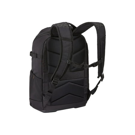 Case Logic - Viso Slim DSLR/Mirrorless Camera, Drone & Lens Backpack w/ Weather Resistant EVA Base, 16" Laptop Holder & Rain Cover - Black