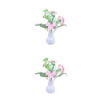 thumbnail image 3 of Bewildely Night Light Flower Sensor Control Decor Bedside Lamp Kids Home LED 0.5W Glow Wall Socket 220V Bedroom tipo 4 rosa 2piezas Bewildely CBP008148, 3 of 6