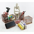 thumbnail image 4 of Yapicoco Desk Organizer Set Office Supplies Caddy, Desk Accessories Set Includes Pen Pencil Cup Holder, Pen Organizer, Mail Organizer, Sticky Notes Holder, Business Card Stand, Paper Clip Holder, 4 of 7