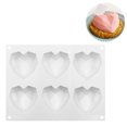 thumbnail image 2 of Molde de silicona para postres, mousses, tartas de queso, helados, pasteles, moldes para hornear magdalenas, 8 tazas de diamantes, 2 of 8