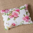 thumbnail image 7 of DaDa Romantic 3-Piece Pink Floral Quilt Bedding Sets, King, 7 of 7