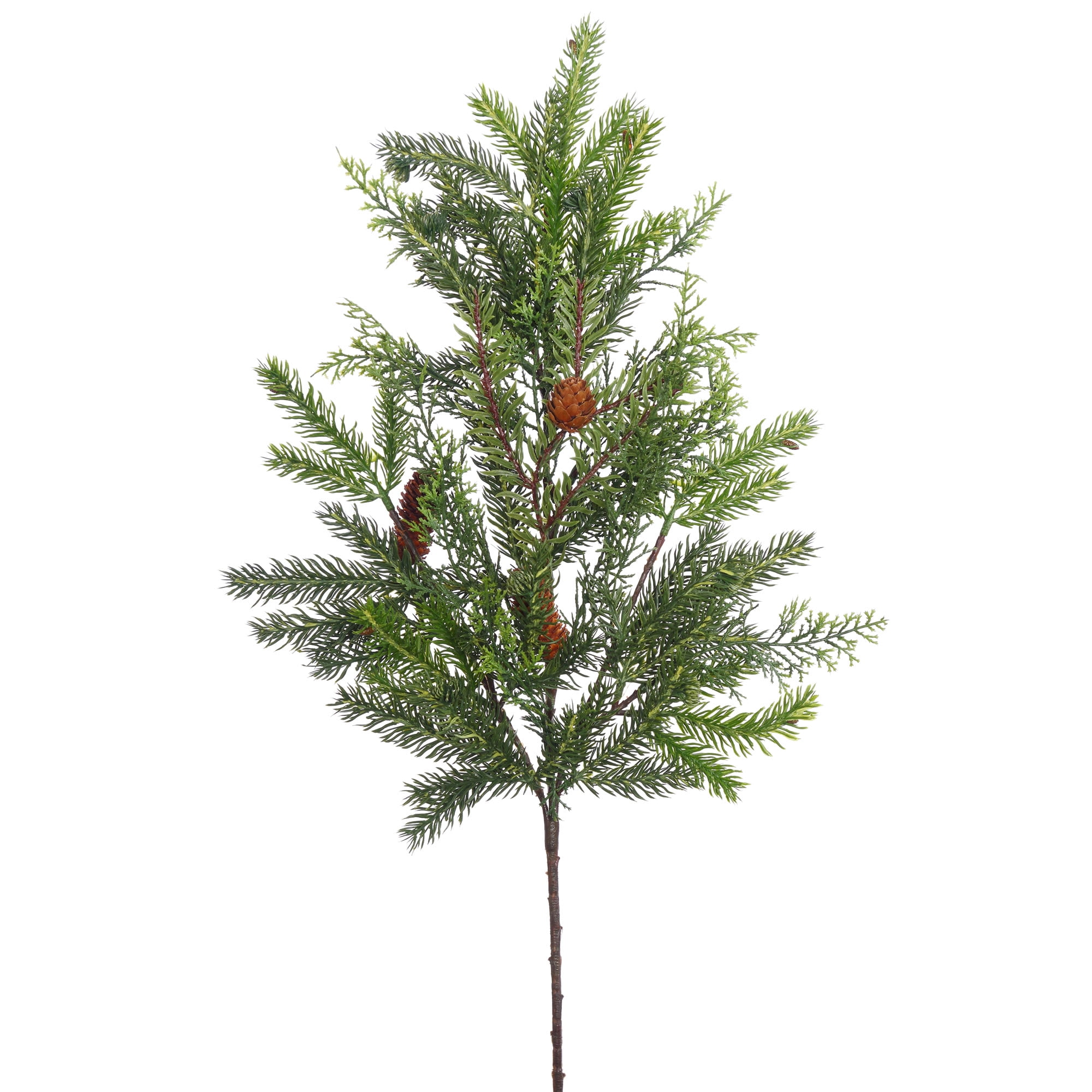 Vickerman 28" CedarWhite Spruce Spray w/Cones 30 Tips