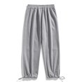 thumbnail image 3 of Vedolay Mens Lounge Pants Classic Fit Hiking Pants with Pockets 2023 Grey,2XL, 3 of 3