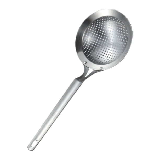 Cuchara Ranurada Macarena de Acero Inoxidable 14cm