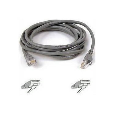 Belkin A3L791-20-S 20 ft. Cat 5E Gray Patch Cable