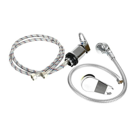 Grifo mezclador de ducha, lavabo, manguera, juego de grifo para lavabo, cabezal de ducha multifuncional para RV, salón de belleza, spa, peluquería.