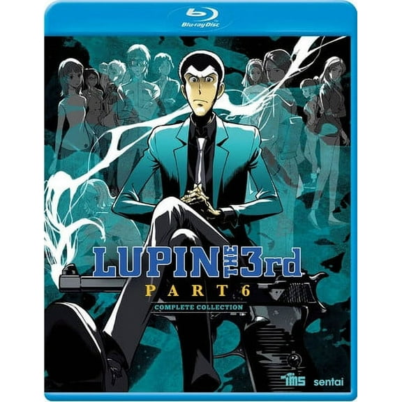 Lupin The 3rd: Part 6 (Blu-ray), Sentai, Anime