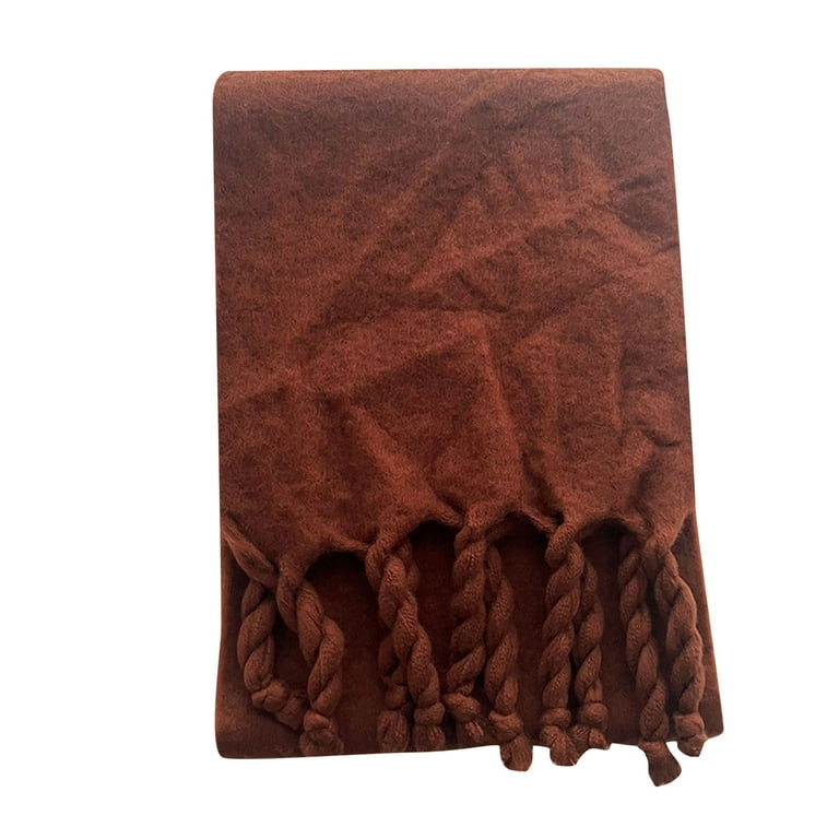 TWIFER Women Fall Winter Scarf Classic Tassel Plaid Scarf Warm Soft Chunky  Large Blanket Wrap Shawl Scarves
