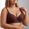 thumbnail image 2 of Afdoent Bras for Women Plus Size Full Coverage Push Up Bra with Underwire and Wide Straps for Enhanced Support Seamed Cups Comfortable Everyday Wear, 2 of 4