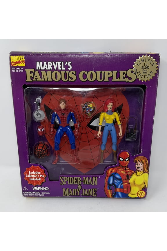 Marvel's Famous Couples Spider-Man & Mary Jane Action Figure 2-Pack