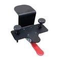 thumbnail image 1 of Abrazadera de montaje de plantilla para herrajes de puertas de gabinetes Colamx Negro Plata Rojo 14.3 cm, 1 of 8