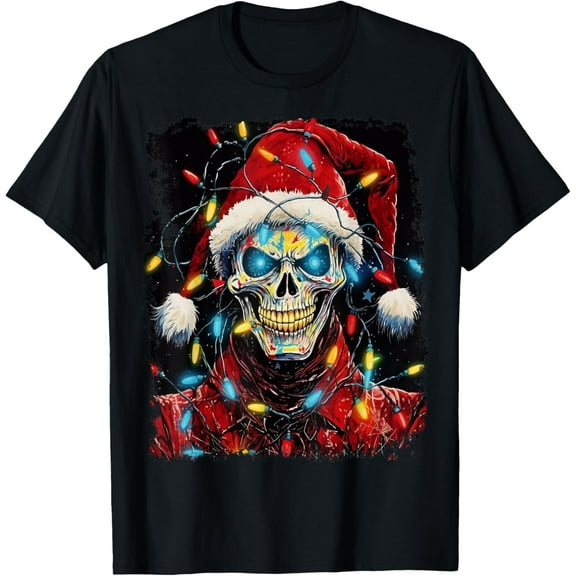 Pop Art Halloween Design Strawman Scarecrow Christmas Horror T-Shirt