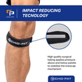 thumbnail image 3 of Cho-Pat Patella Knee Strap, Fully Adjustable Support for Runner’s Knee and Knee Pain, OSFM, 3 of 6