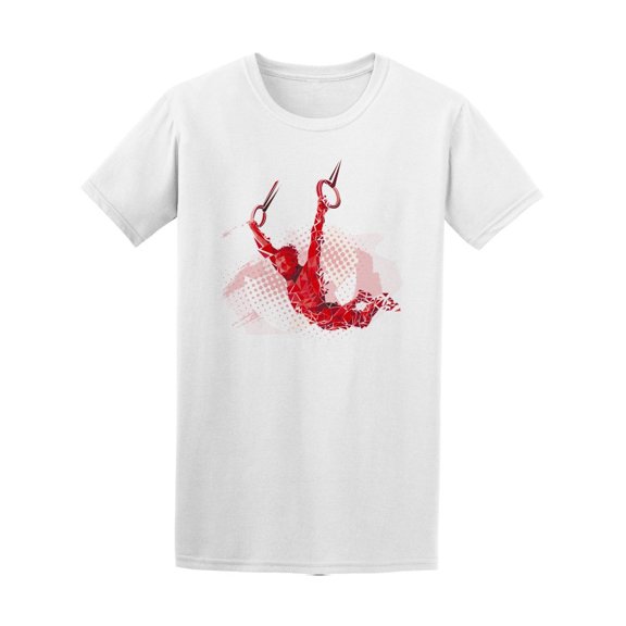 Gymnastics Man Figure Tee Men's -Image by Shutterstock