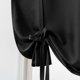 thumbnail image 4 of Xiao Hua Cortinas cortas opacas - Cortina con bolsillo para barra de 100*120 cm, medias cortinas negras para ventanas, cortinas opacas de poliéster de 2 piezas, cortinas para ventanas pequeñas,, 4 of 5