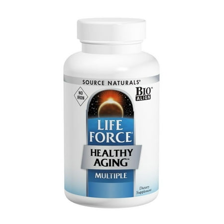 Source Naturals, Inc. Lifeforce Healthy Aging No Iron 120 Tablet