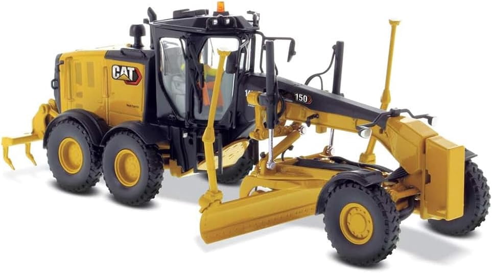 Diecast Masters International HX520 Tandem Day Cab Con Rimorchio XL 120 Lowboy, Modello In Scala 1/50 Bianco 71200