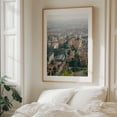 thumbnail image 5 of Over Bergamo 01 - Bergamo Lombardy Italy Photography Cityscape Architecture Skyline Travel Poster Italian Scenic Oak Framed Wall Art Print 18 x 24 inches, 5 of 12